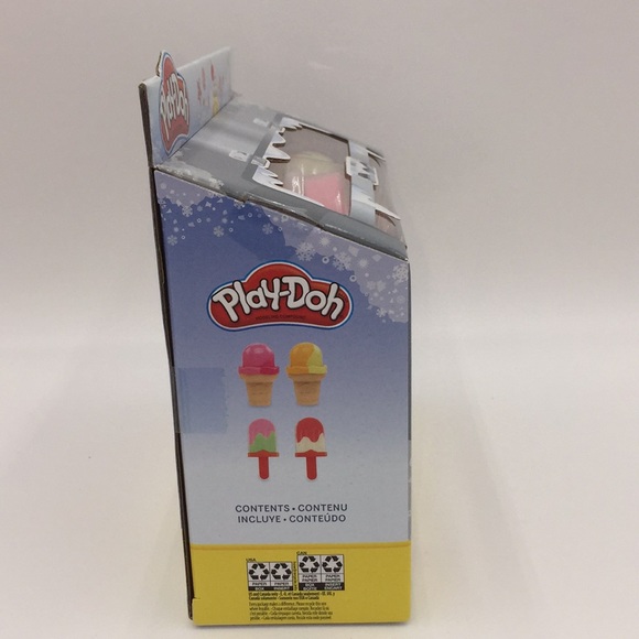 Play-Doh Ice Pop’s Ice Cream Cones Freezer Desserts Modeling Compound Hasbro New - Picture 3 of 9
